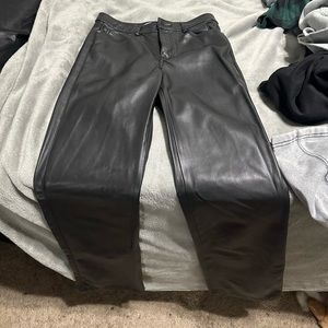 Zara Leather pants